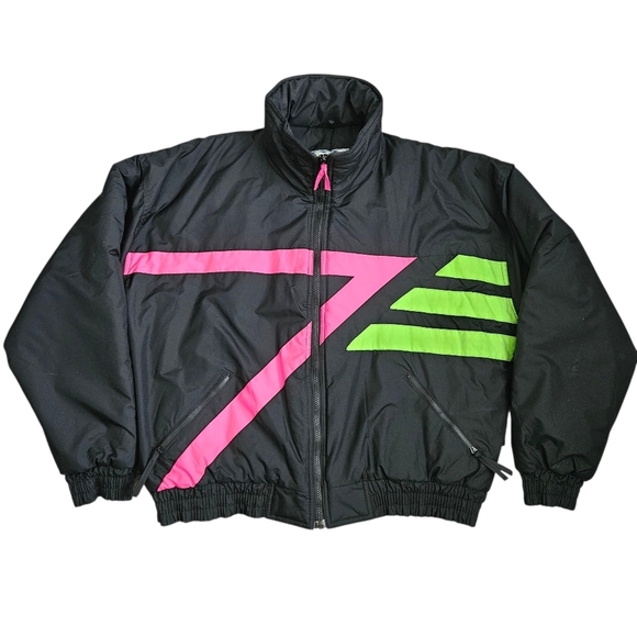 Snow Trails Other - Snow Trails Vintage Men's Ski Winter Jacket Sz‎ XL Y2K Neon Snow Sports